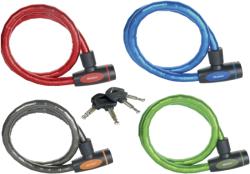 MasterLock Antifurt Master Lock cablu otel calit cu cheie 1m x 18mm - diverse culori
