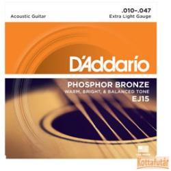 D'Addario EJ15 húrgarnitúra akusztikus gitárhoz