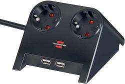 brennenstuhl Desktop-Power 2 Plug + 2 USB 1,8 m (1153500222)