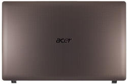 Acer Aspire 5742 gyári új barna LCD hátlap, brown LCD back cover, AP0FO000120
