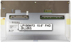 LG Display Gyári új matt 15.6' Full HD IPS (1920x1080) LED kijelző Dell Precision M4600 (csatlakozó: 50 pin - jobb)