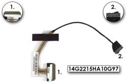 ASUS EEEPC 1005HA gyári új LCD kijelző kábel (14G2215HA10G97)
