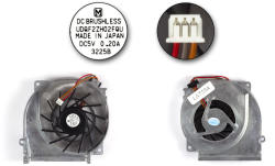 Panasonic Sony VAIO PCG-FR130, PCG-FR720 gyári új hűtő ventilátor, beszerelési lehetőséggel, (UDQF2ZH02FQU)