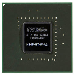 NVIDIA GPU, BGA Video Chip N14P-GT-W-A2