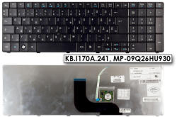 Acer Travelmate 6594G MAGYAR fekete laptop billentyűzet, KB. I170A. 241