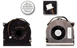 HP Compaq nc6110, nc6320, nx7300, nx7400 gyári új hűtő ventilátor, beszerelési lehetőséggel, (SPS 378233-001)