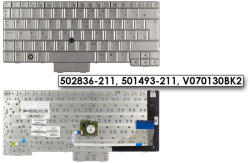 HP EliteBook 2730p gyári új ezüst magyar billentyűzet (454696-211, 502836-211)