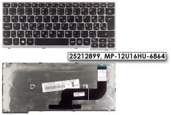 Lenovo IdeaPad Yoga 11s, S210, S215, Flex 10 (touch) gyári új magyar szürke-fekete billentyűzet (25212899)
