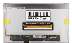 LG Display Gyári új fényes 11.6' HD (1366x768) LED kijelző (csatlakozó: 40 pin - jobb) LP116WH1-TLN1