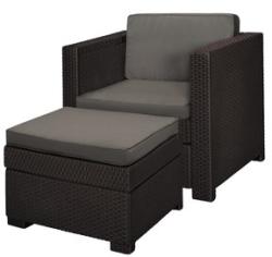 Keter Set mobilier gradina maro Keter Provence Chillout (235077)