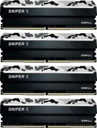 G.SKILL Sniper X 32GB (4x8GB) DDR4 2666MHz F4-2666C19Q-32GSXW