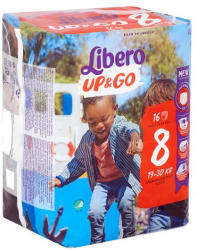 Libero Up&Go 8 XL+ 19-30 kg 16 db