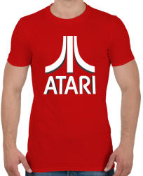 printfashion ATARI 3D Logo - Férfi póló - Piros (906898)