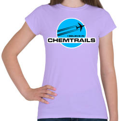 printfashion CHEMTRAILS - Női póló - Viola (906757)