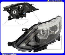 NISSAN QASHQAI 2 2013.12-2017.02 /J11/ Fényszóró bal (H7/H11/LED) nappali fénnyel, motorral TYC 20-14680-06-2