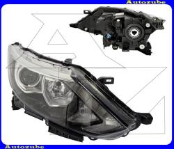 NISSAN QASHQAI 2 2013.12-2017.02 /J11/ Fényszóró jobb (H7/H11/LED) nappali fénnyel, motorral TYC 20-14679-06-2