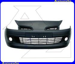 RENAULT CLIO 3 2005.10-2008.12 Első lökhárító alapozott, ködlámpás rácsokkal, 15'colos kerékhez (kivéve: Campus) /RENDELÉSRE/ URH08-23120