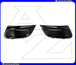 RENAULT TWINGO 2 2012.01-2014.08 Első lökhárító rács szett, fényes fekete (jobb+bal) RN2012140