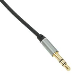 GOLF Cablu auxiliar 3.5 mm tata-tata 1m negru AUX1 GOLF (GF-AUX1-BK)