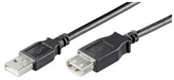 Goobay Cablu prelungitor USB 0.6m A tata la USB A mama cupru Goobay (68625) - sogest