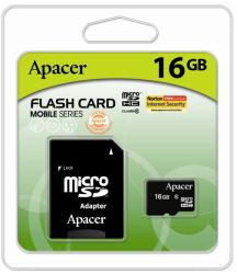 Apacer microSDHC 16GB C10/U1 AP16GMCSH10U1-R