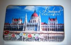  Budapesti Országház, kalocsai mintával lapmágnes