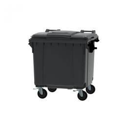 ESE Container din plastic, 1100 litri, capac plat (38506)