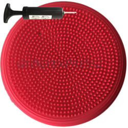 QMED Dinamikus hátizom erősítő ülőpárna, egyensúlyozó pilates korong PIROS 33 cm