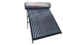 Blautech Panou Solar Cu 25 Tuburi Vidate Pentru Preparare Apa Calda Menajera Cu Rezervor Inox Presurizat 200 Litri Blautech
