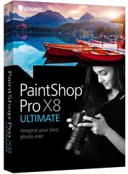 Corel Paint Shop Pro X8 Ultimate PSPX8ULENMBAM