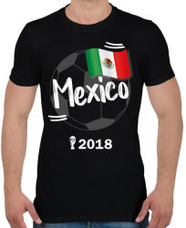 printfashion Mexikó - Férfi póló - Fekete (914375)