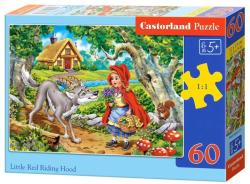 Castorland Piroska és a farkas 60 db-os (B-066117)