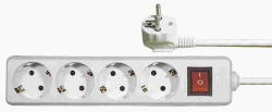 EMOS 4 Plug 5 m Switch (P1425/1922140503)