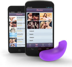 Vibease iPhone & Android Vibrator Version Purple