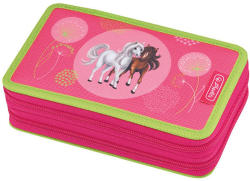 Herlitz Spring Horses lovas, emeletes, 23 részes töltött tolltartó (50014255)