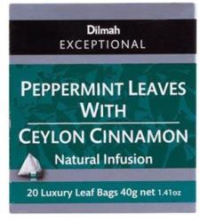 Dilmah Peppermint Cinnamon /zöld/ tasakos