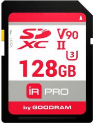 GOODRAM IRDM Pro SDXC 128GB V90/UHS-II/U3 IRP-S9B0-1280R11