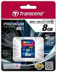 Transcend SDHC 8GB Class 10 TS8GSDU1