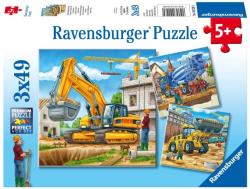 Ravensburger Munkagépek 3x49 db-os (09226)