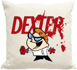 printfashion Dexter laboratóriuma? - Párnahuzat, Díszpárnahuzat - Lenvászon (920366)