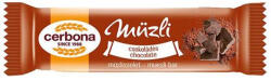 Cerbona Müzliszelet, 20 g, CERBONA, csokoládés (KHE107) (53F1)