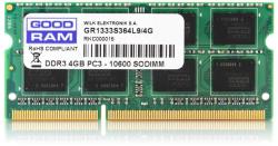 GOODRAM 4GB DDR3 1333MHz GR1333S364L9S/4G