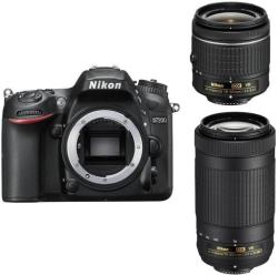 Nikon D7200 + 18-55mm VR + 70-300mm VR