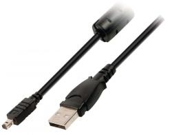 Valueline Cablu de date USB 2.0 2m USB 2.0 A tata - 8 pini Minolta tata Valueline (VLCP60807B20)
