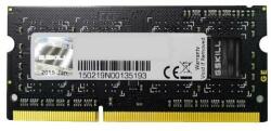 G.SKILL 4GB DDR3 1600Mhz F3-12800CL9S-4GBSQ