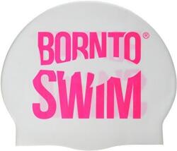 BornToSwim Úszósapka BornToSwim Classic Silicone Pink/Clear