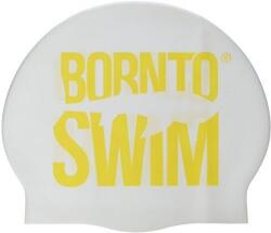 B2S Úszósapka BornToSwim Classic Silicone Fehér