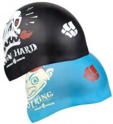 Mad Wave Gyermek úszósapka mad wave pool king reversible swim cap junior