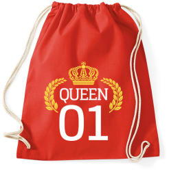 printfashion Queen póló - QUEEN 01 - Sportzsák, Tornazsák - Piros (922557)
