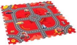 Knorrtoys Covor puzzle din spuma Cars 3 Modular Race 9 piese Covor